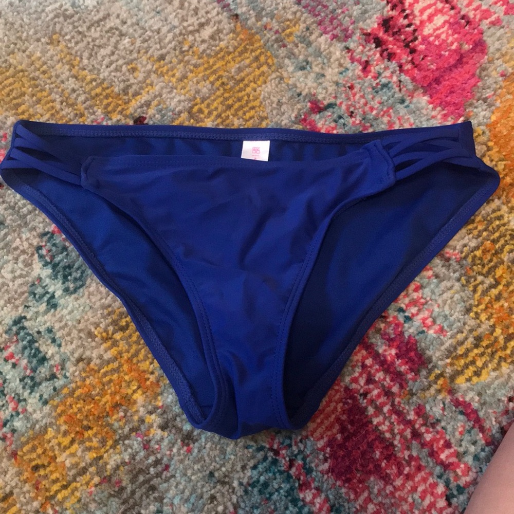 Navy blue bikini bottoms
